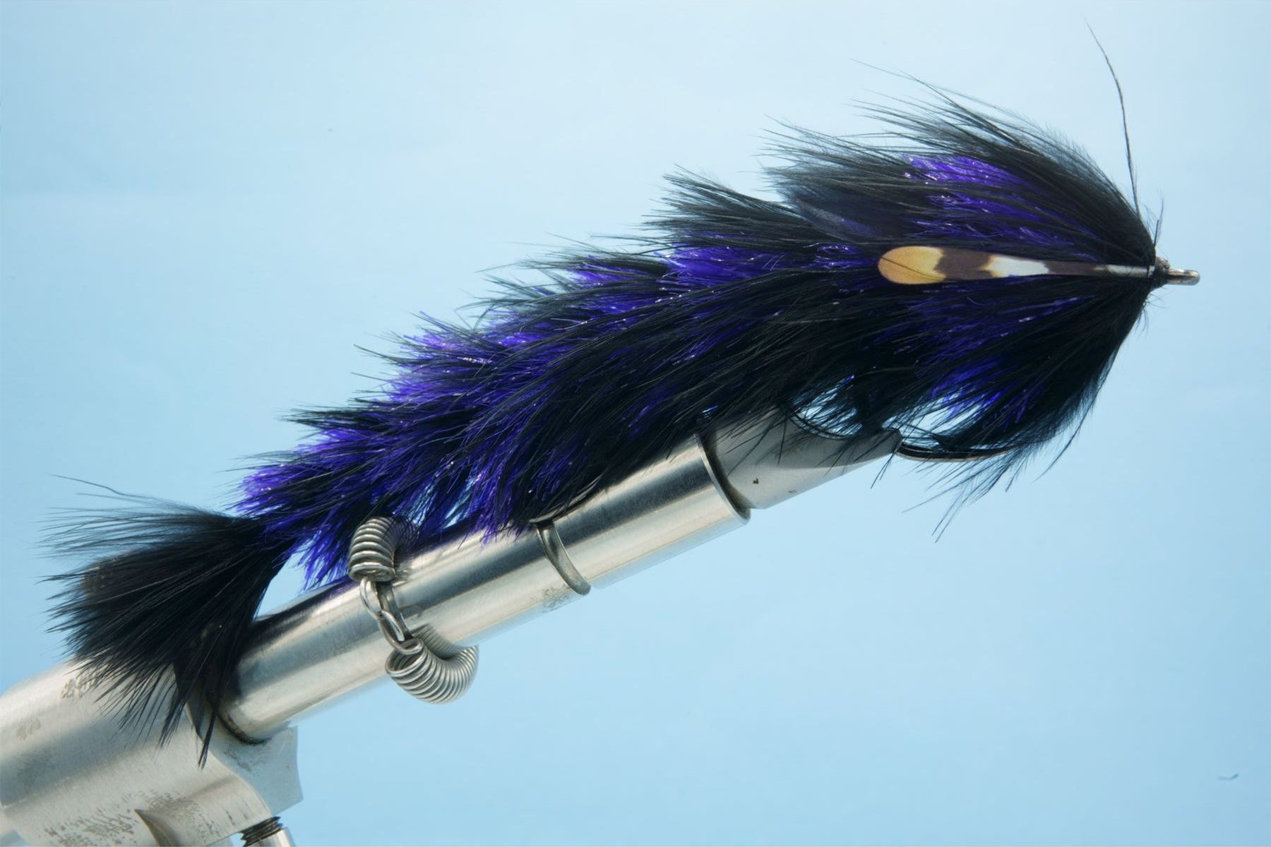 Chocklett's Feather Changer (LARGE double hook) Black & Purple – Madison  River Fishing Company