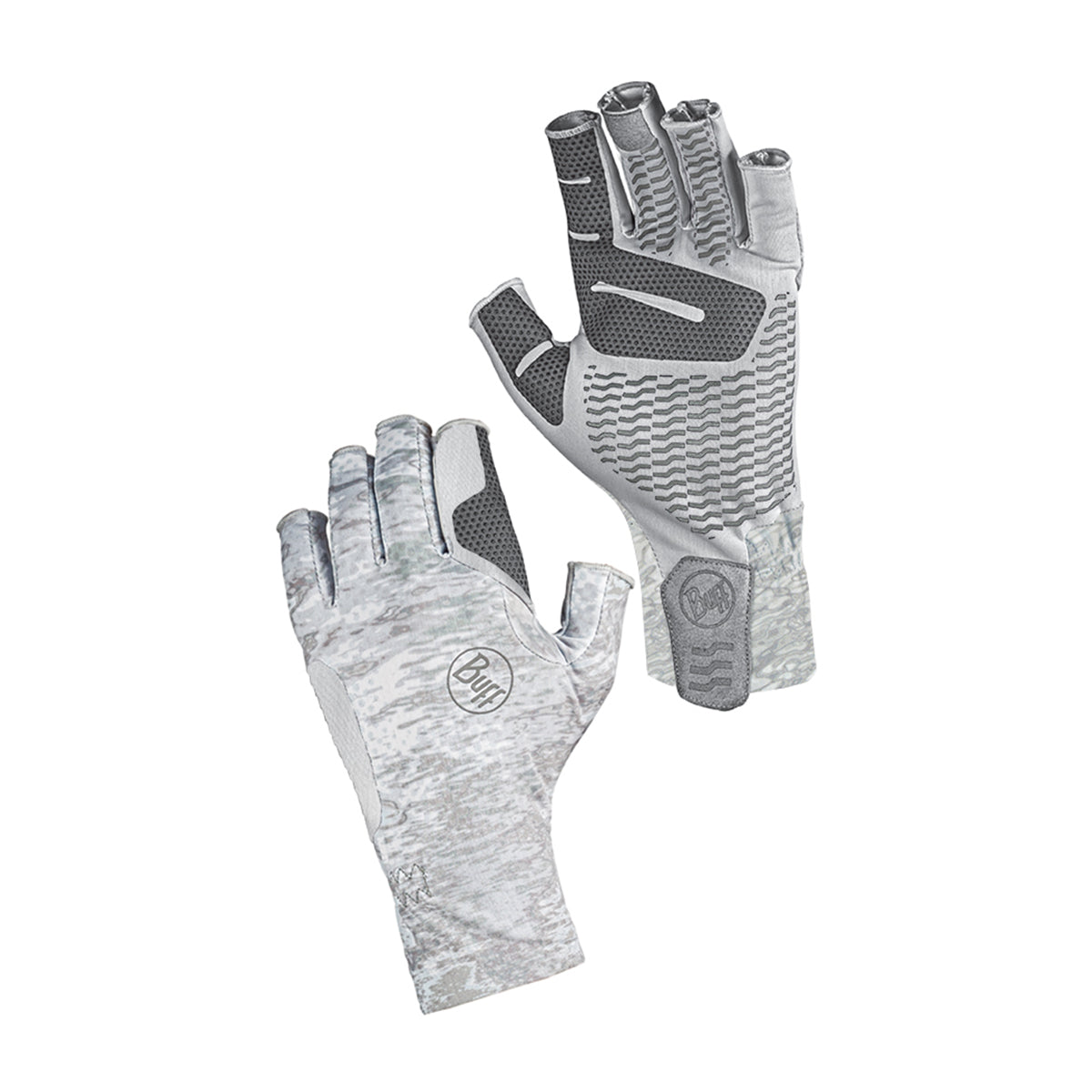 Buff Aqua Glove Camo White S One Size