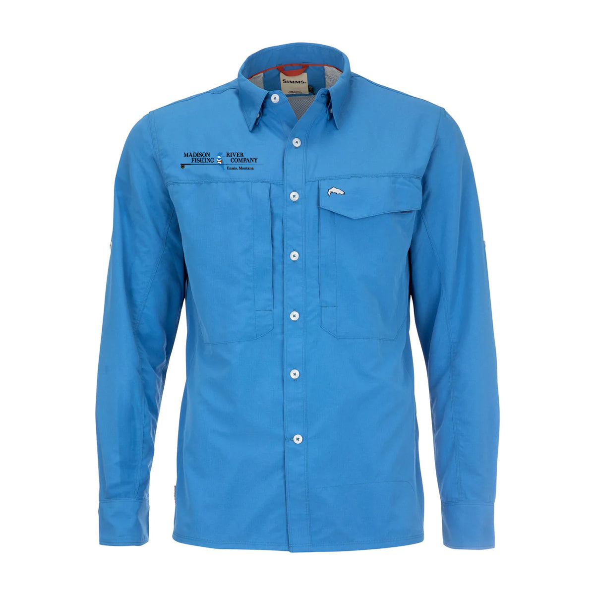 Simms Polyester Fishing Shirts & Tops with Moisture Wicking for sale