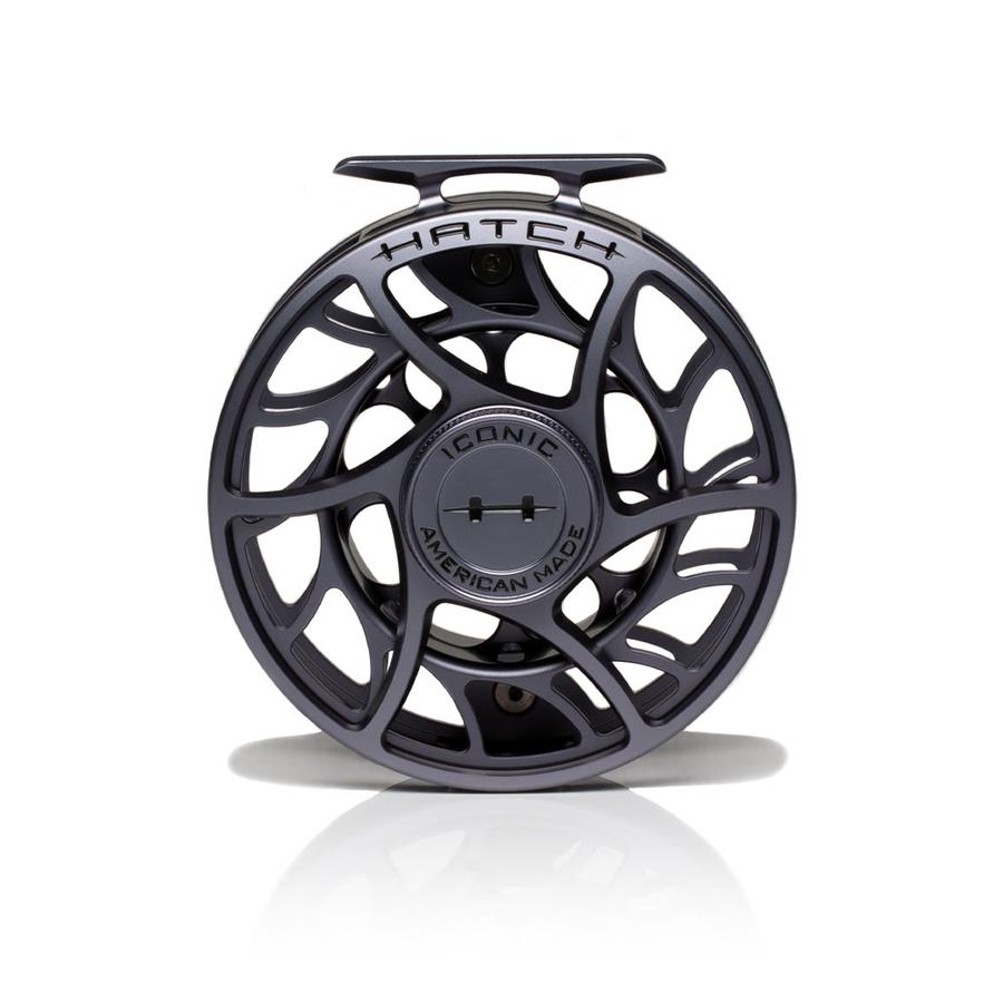 Hatch Iconic 9 Plus Fly Reel Grey – Madison River Fishing Company