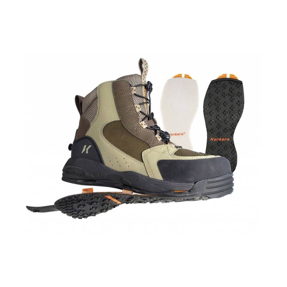 Footwear - Wading Boots by Simms Fishing Products, Patagonia and Korkers
