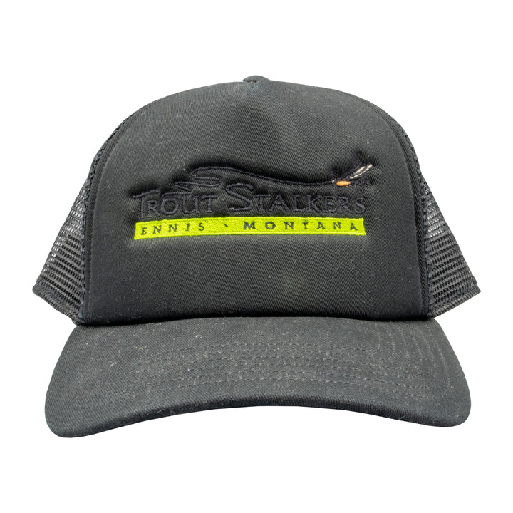 Simms MTS Logo Foam Trucker Black