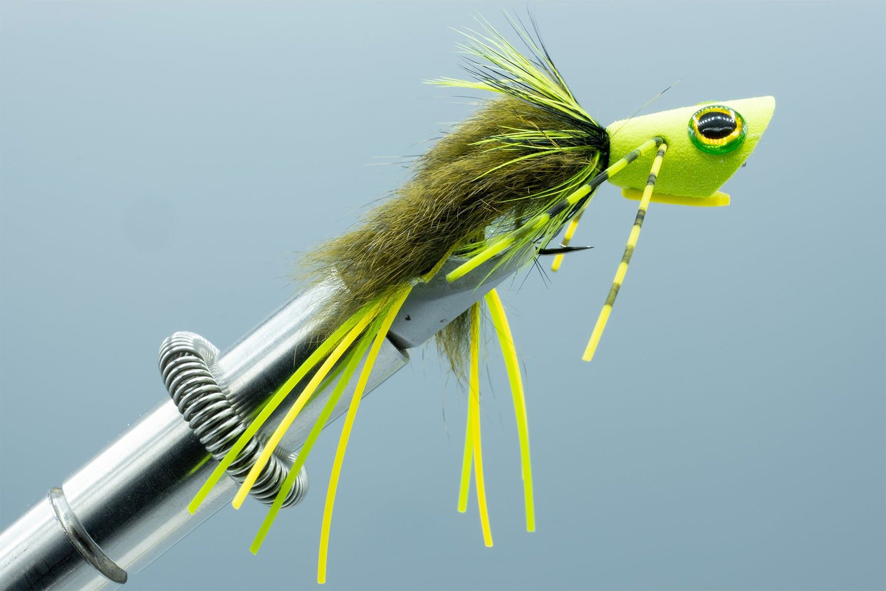 Mason's Yella-Belly Frog - Chartreuse #6 – Madison River Fishing Company