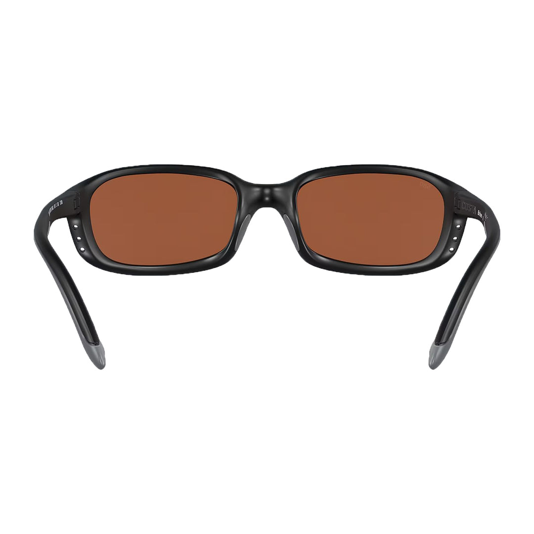 Costa Brine Sunglasses Matte Black Green Mirror 580G