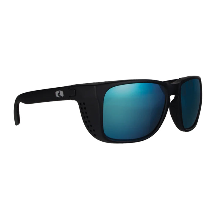 Rheos Sunglasses Coopers Side Shield Gunmetal Frame Marine Lenses