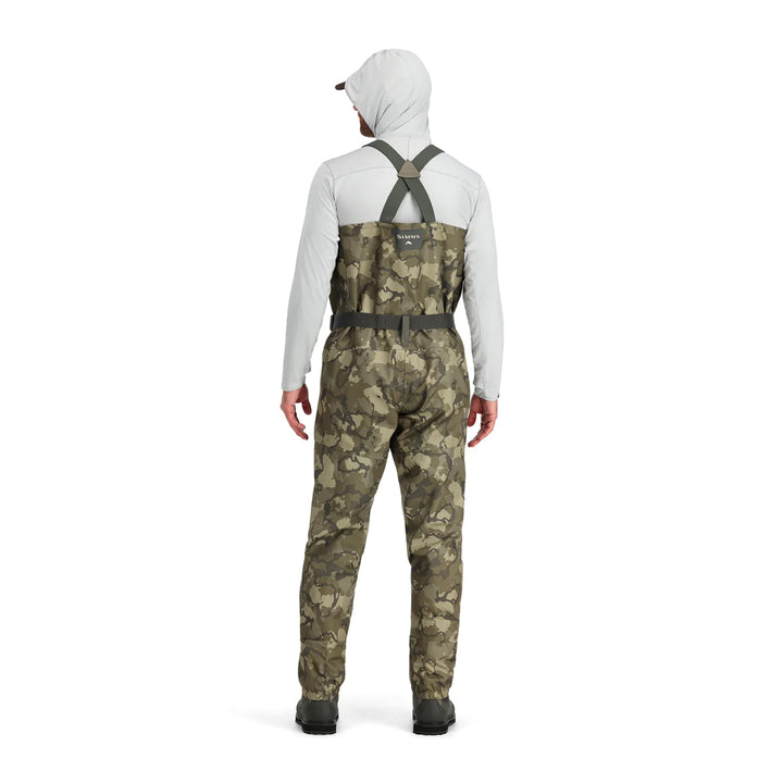 Simms Tributary Stockingfoot Wader Regiment Camo Olive Drab