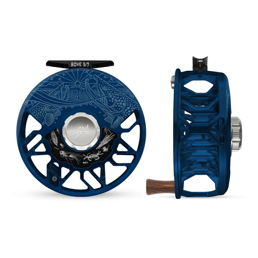 Abel Super Series Reel 11/12 Satin Blue III – Madison River Fishing Company