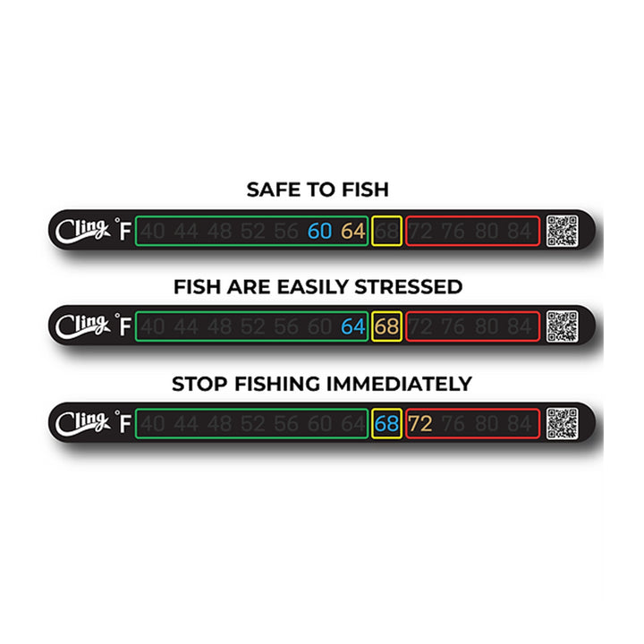 Cling Thermometer Temperature (F) Tape