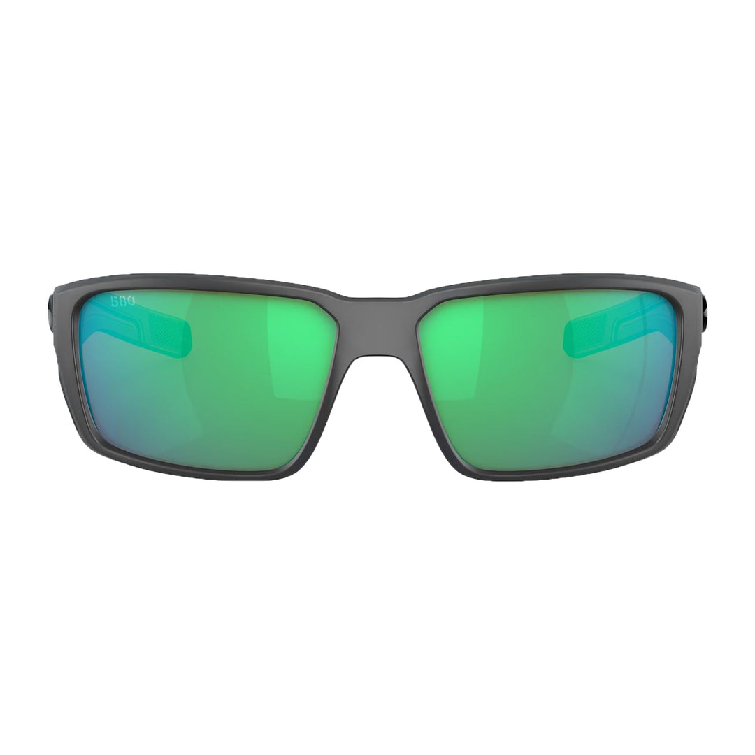 Costa Fantail Pro Sunglasses Matte Grey Green Mirror 580G