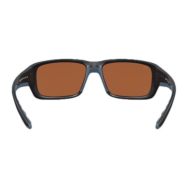 Costa Fantail Sunglasses Matte Black Green Mirror 580P