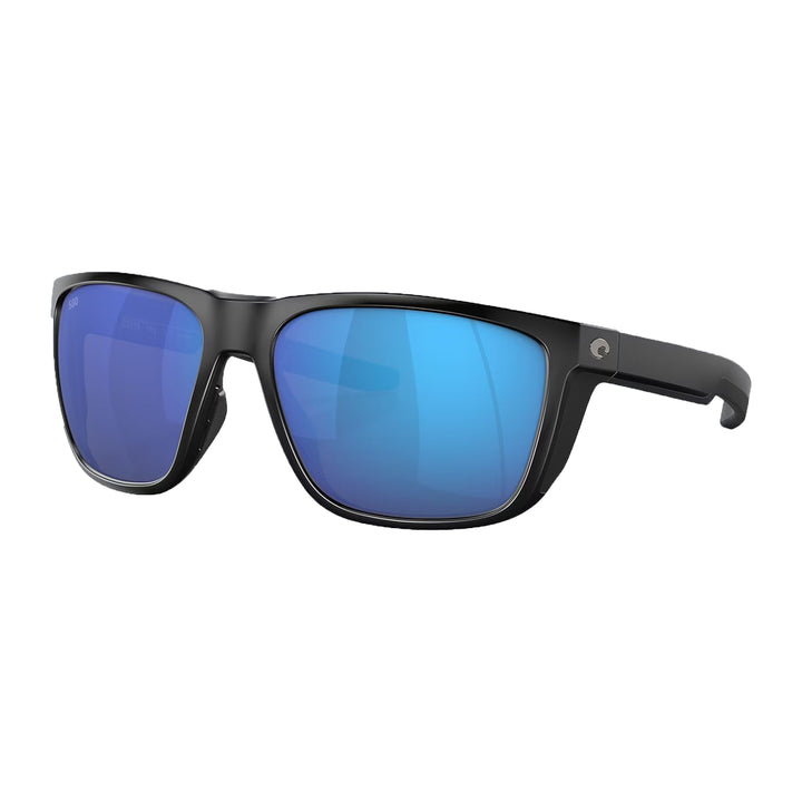 Costa Ferg Sunglasses Matte Black Blue Mirror 580G