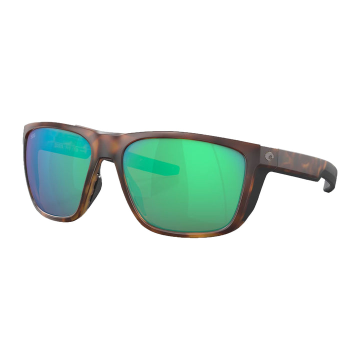 Costa Ferg Sunglasses Matte Tortoise Green Mirror 580G