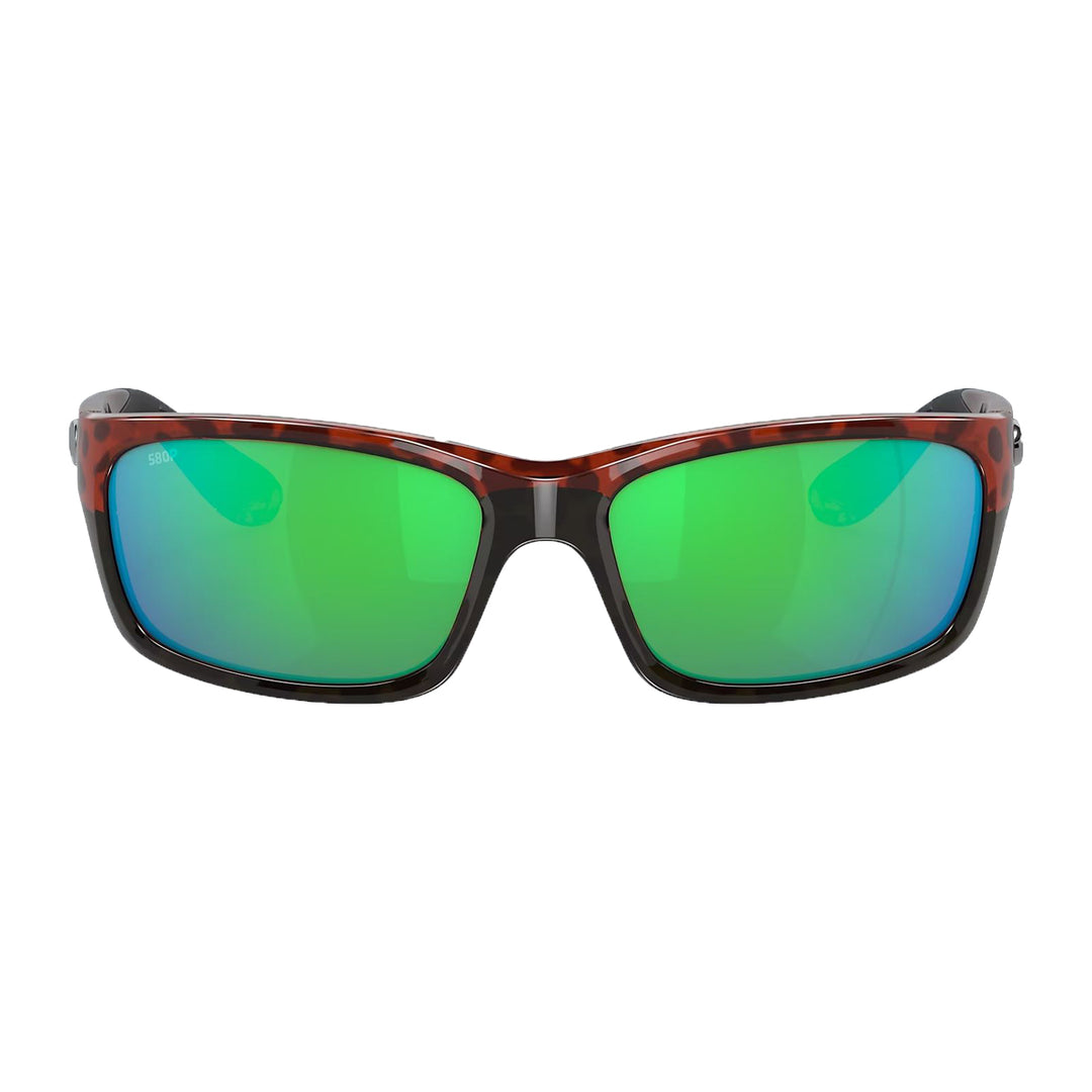 Costa Jose Sunglasses Tortoise Green Mirror 580P