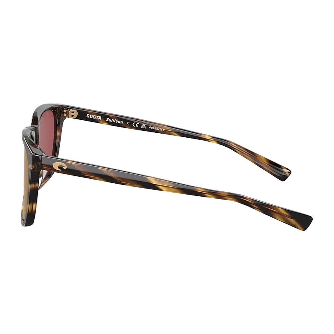 Costa Sullivan Sunglasses Tortoise Gold Mirror 580G