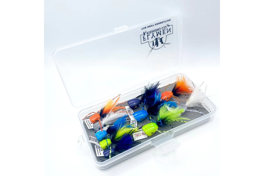 FlyMen Fly Assortment - Double Barrel Bassbug Popper