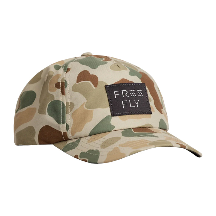 Free Fly Camo 5-Panel Hat Vintage Camo