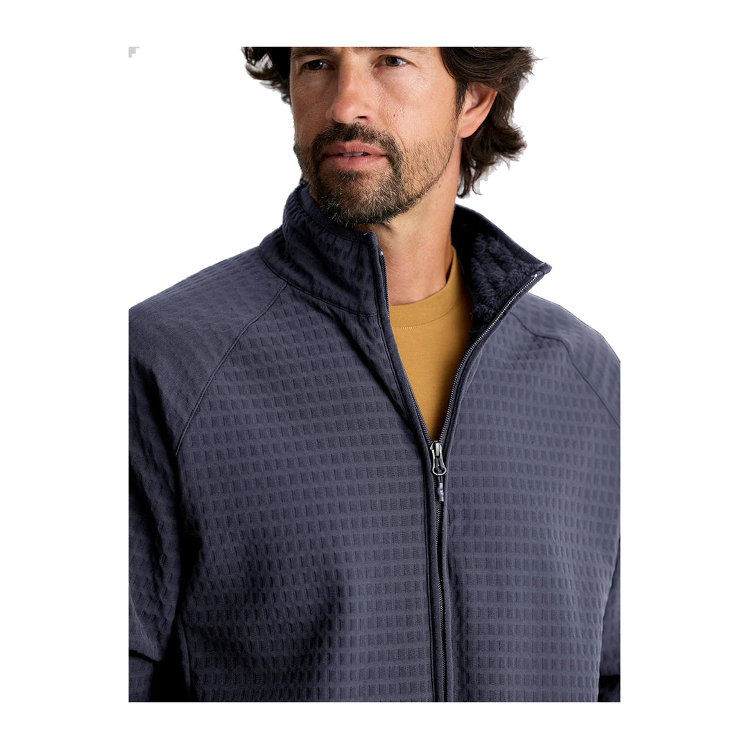 Free Fly Gridback Fleece Jacket Storm Cloud