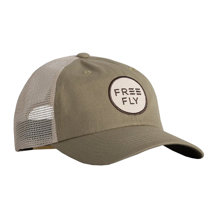 Free Fly Low Pro Badge Trucker Hat Sagebrush