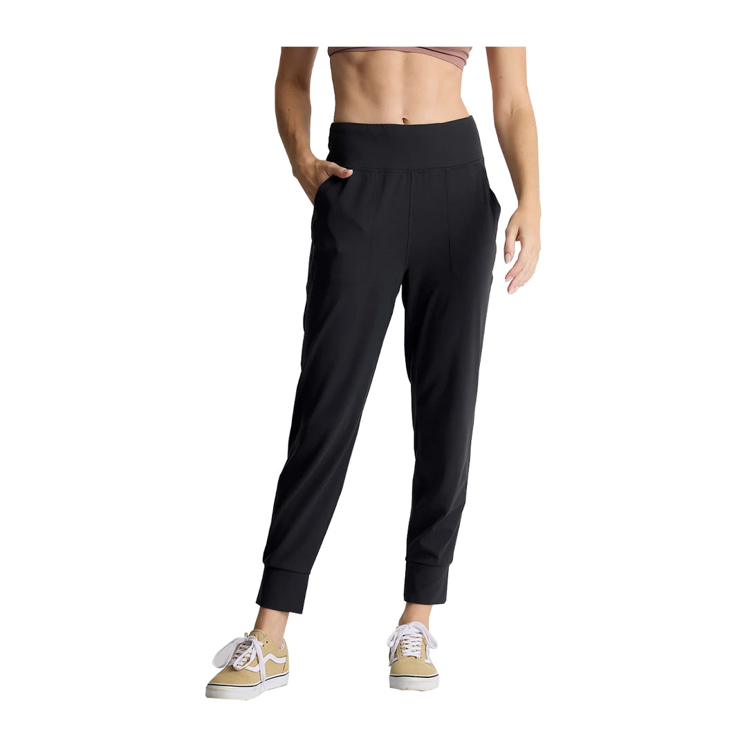 Free Fly Womens Highmile Jogger Black Sand