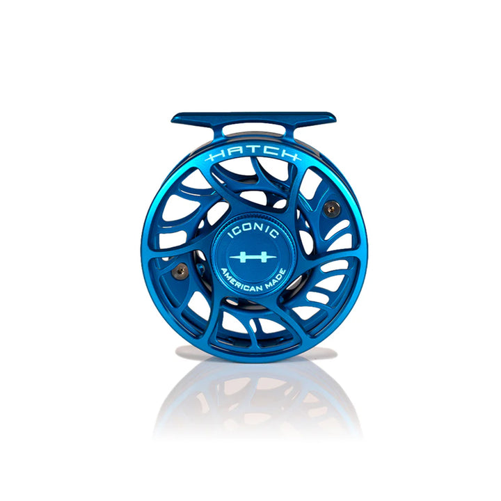 Hatch Iconic Fly Reel 4 Plus Kaiju Blue