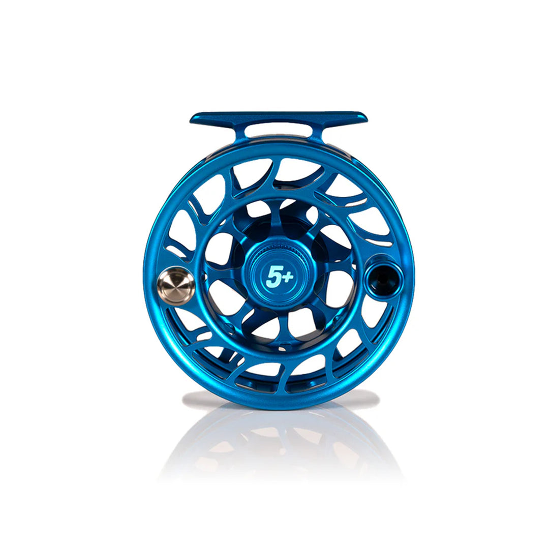 Hatch Iconic Fly Reel 5 Plus Kaiju Blue Mid Arbor