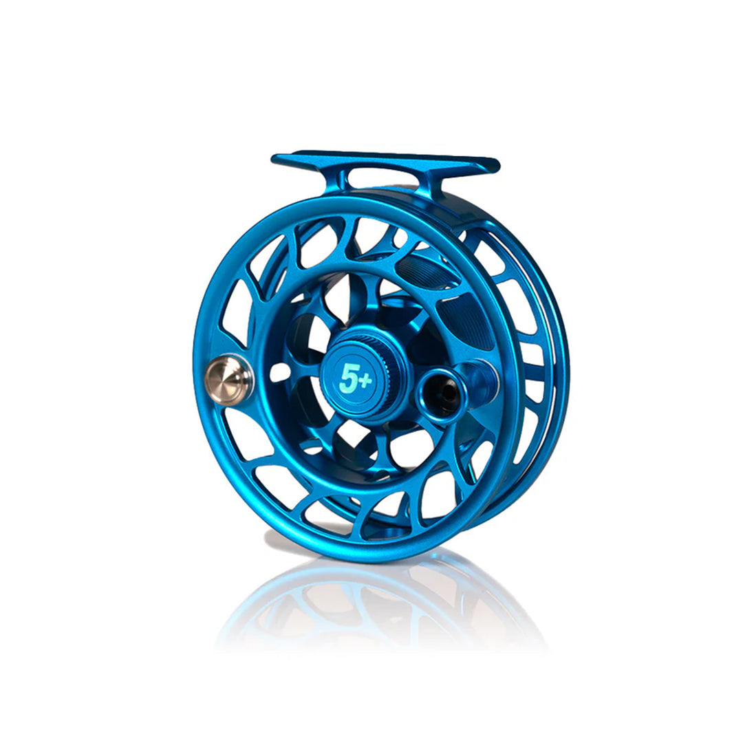 Hatch Iconic Fly Reel 5 Plus Kaiju Blue Mid Arbor