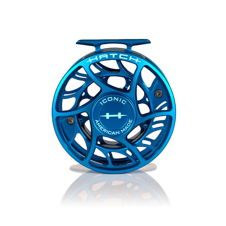 Hatch Iconic Fly Reel 7 Plus Kaiju Blue