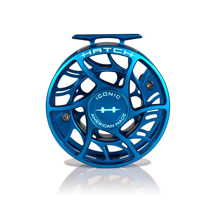 Hatch Iconic Fly Reel 9 Plus Kaiju Blue