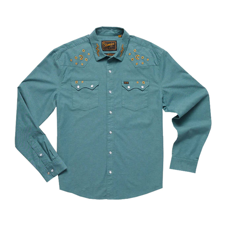 Howler Bros Crosscut Deluxe Snapshirt Noche De Paz