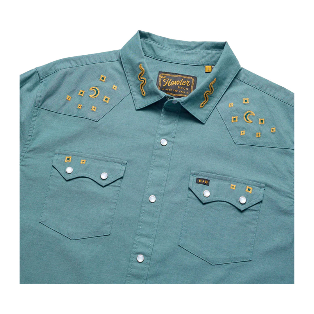 Howler Bros Crosscut Deluxe Snapshirt Noche De Paz