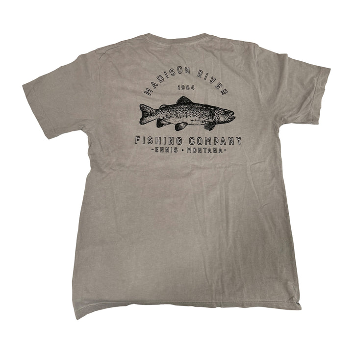 MRFC Logo The Reel S/S T-Shirt Greystone