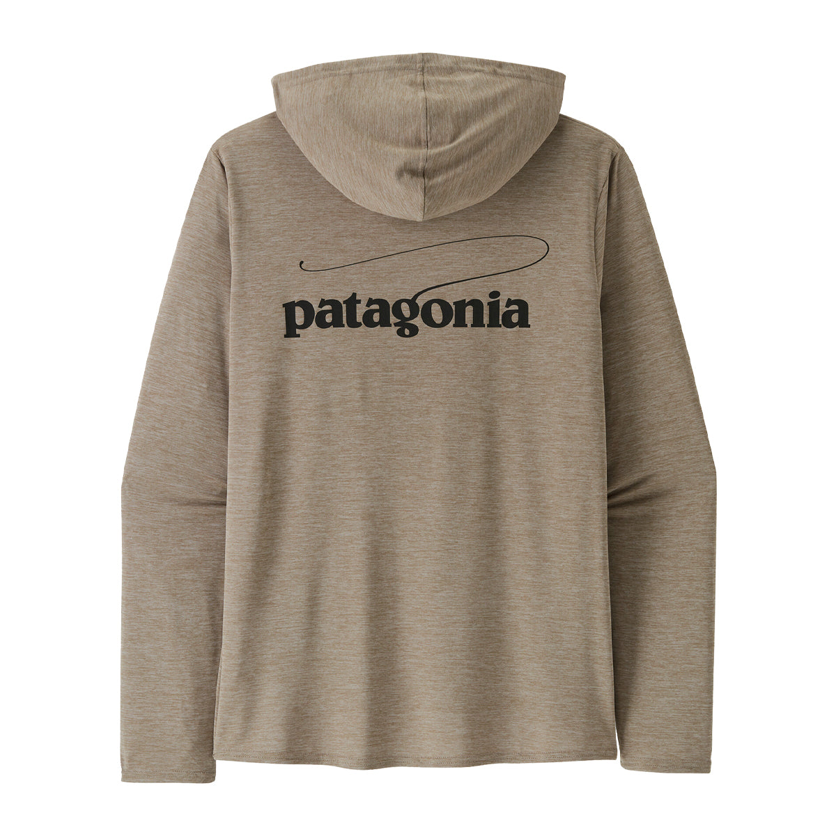 Patagonia Cap Cool Daily Graphic Hoody Casting Logo Seabird Grey X Dye