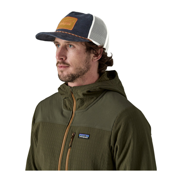 Patagonia Fly Catcher Hat Casting Logo: Smolder Blue