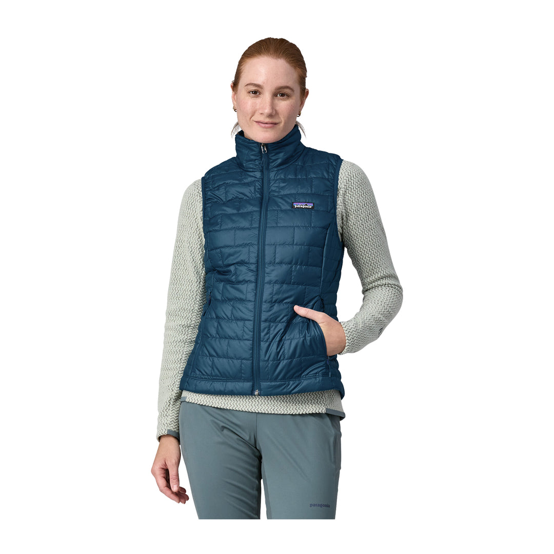 Patagonia Womens Nano Puff Vest Lagom Blue