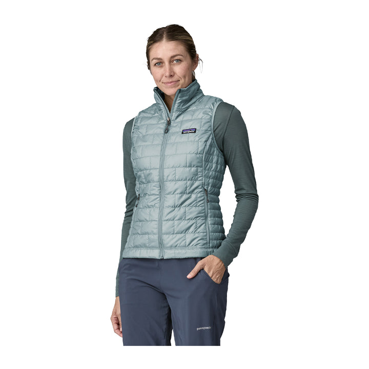 Patagonia Womens Nano Puff Vest Thermal Blue