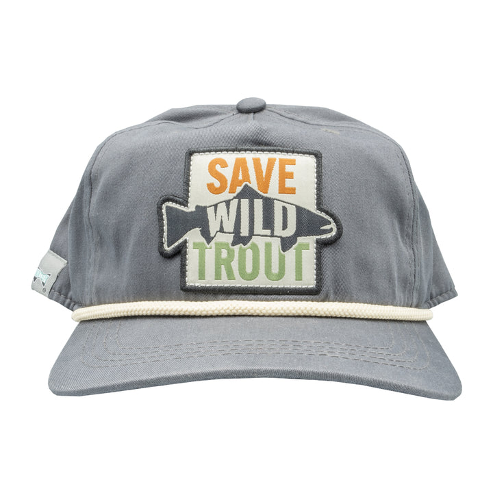 RYW 5 Panel Hat Save Wild Trout