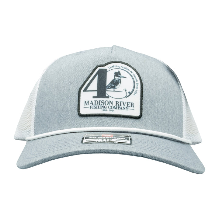 MRFC 40th Logo 112FPR Rope Trucker Heather Grey/White