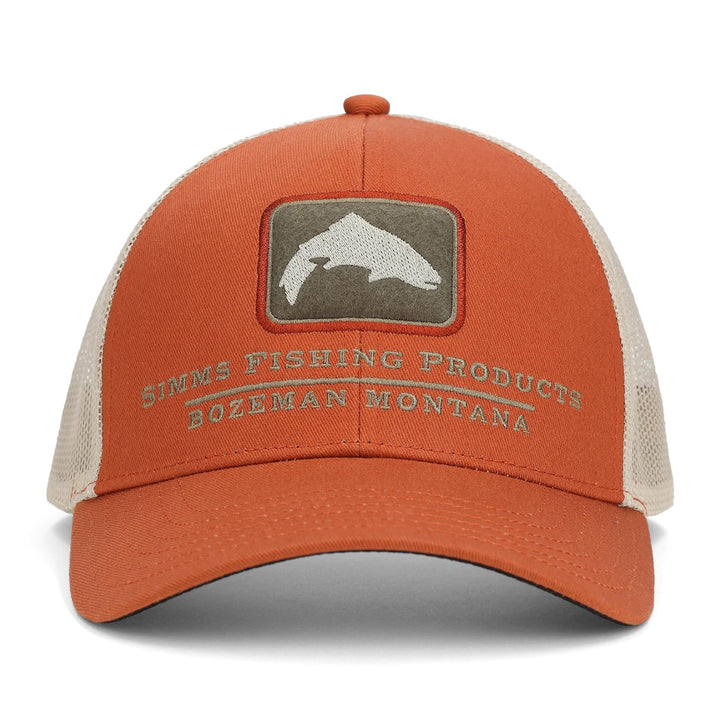 Simms Double Haul Icon Trucker Simms Orange