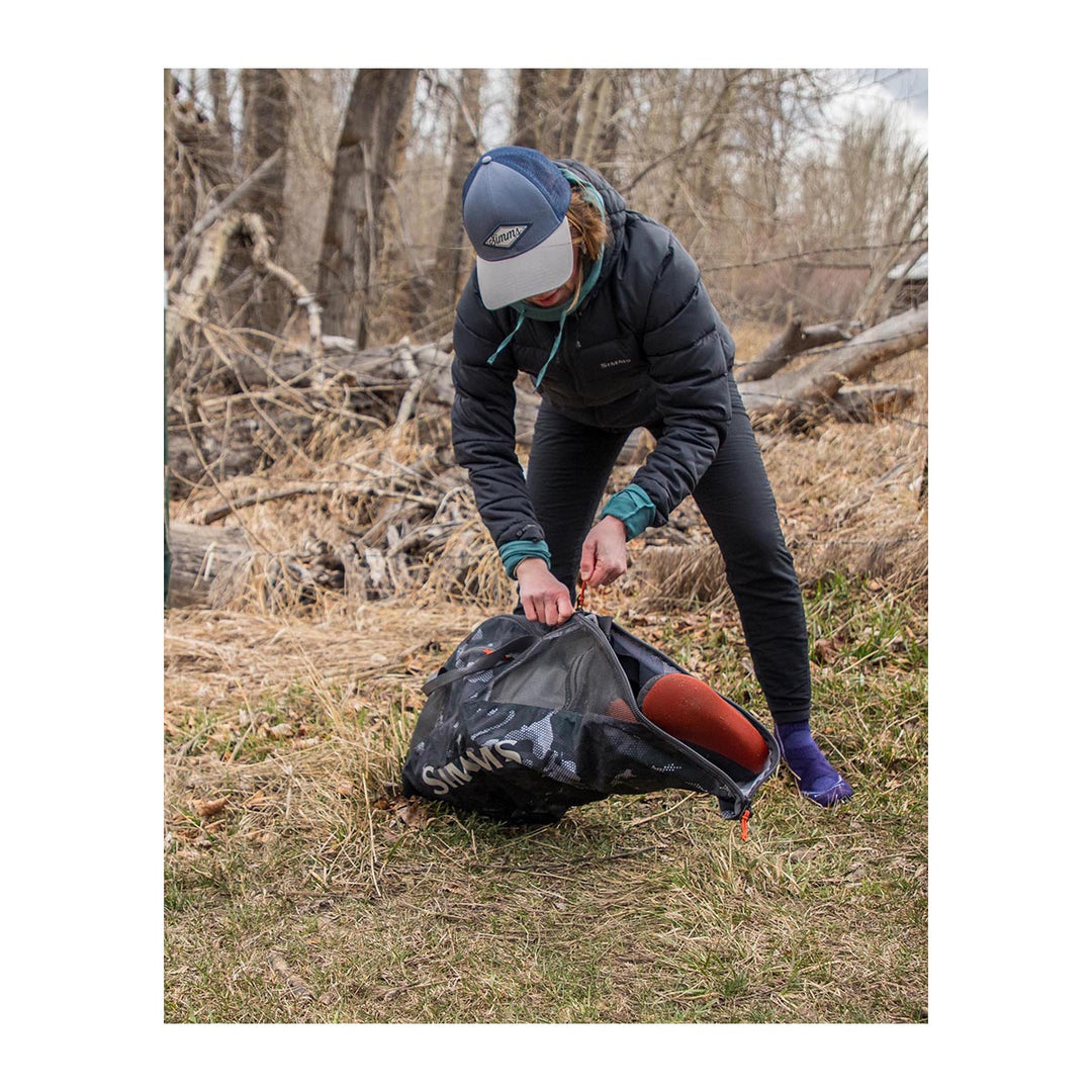 Simms MRFC 40th Logo Taco Bag Anvil