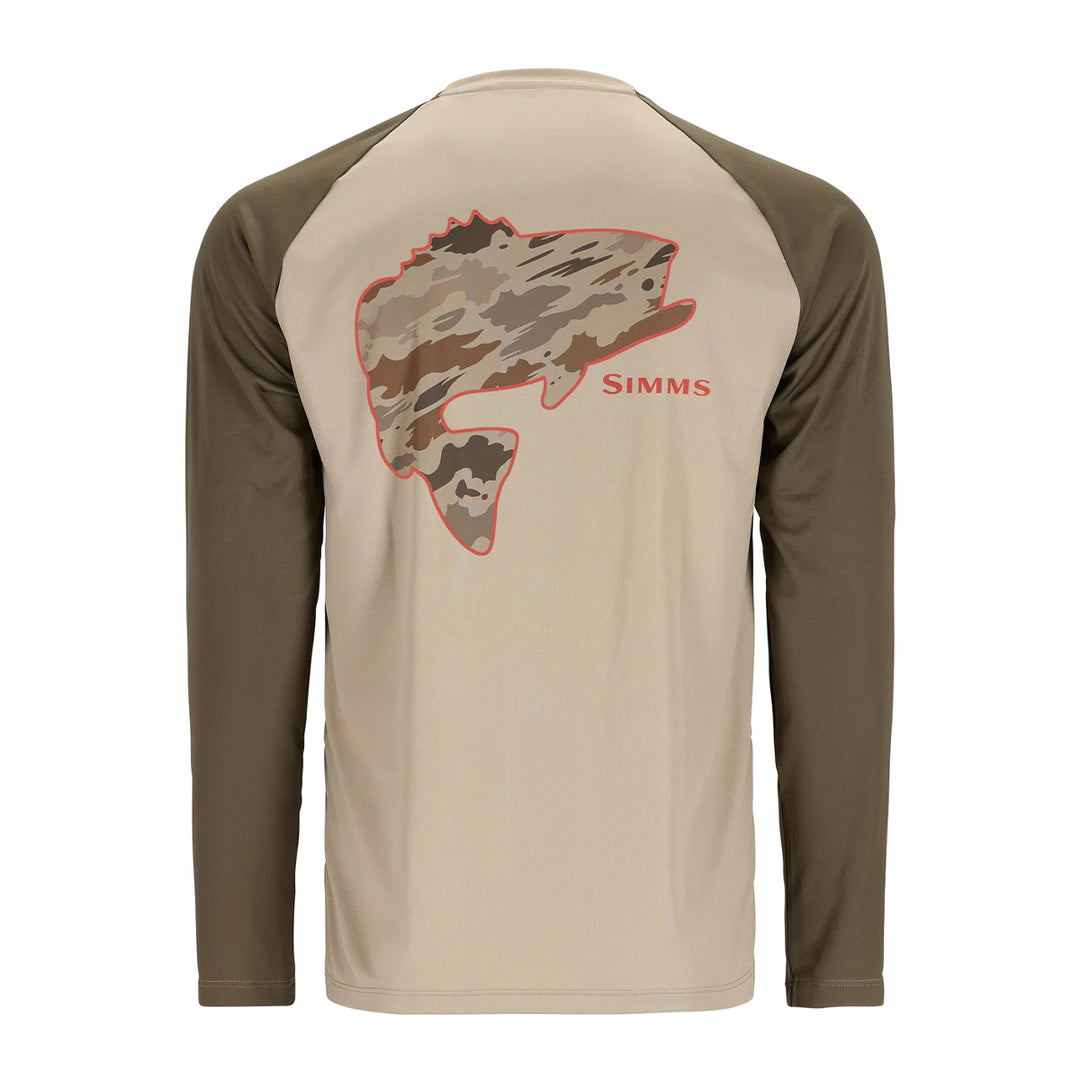 The American Outdoorsman Men's Indian River Fishing Shirt UPF 40 Quick Dry  (Musk Melon, XL) 