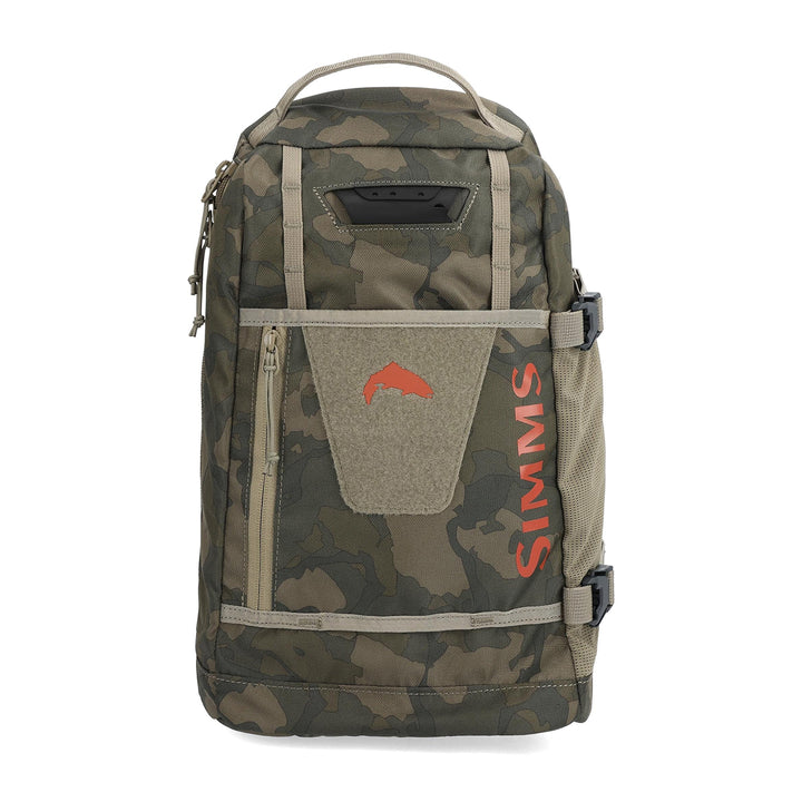 Simms Tributary Sling Pack Regiment Camo Olive Drab