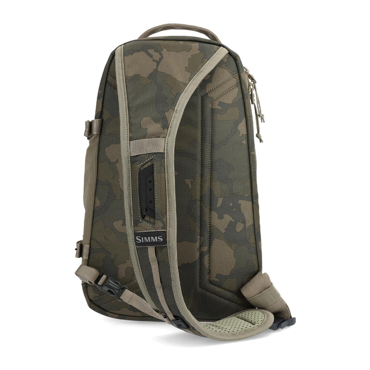 Simms Tributary Sling Pack Regiment Camo Olive Drab