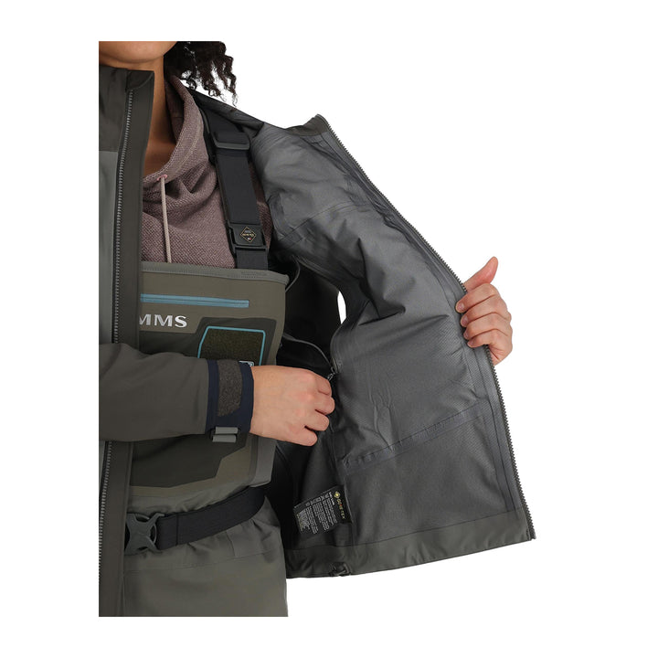 Simms Womens G3 Guide Jacket Gunmetal