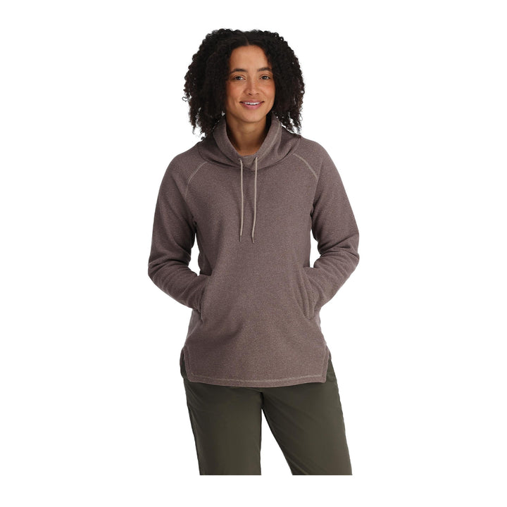 Simms Womens Rivershed Sweater Dolomite Heather