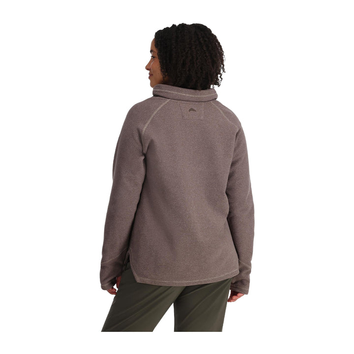 Simms Womens Rivershed Sweater Dolomite Heather