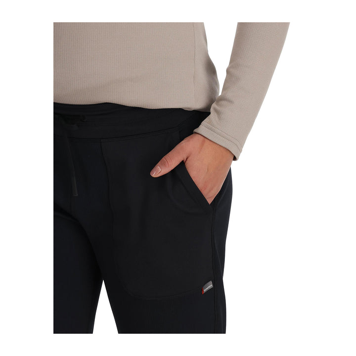 Simms Womens Thermal Jogger Black