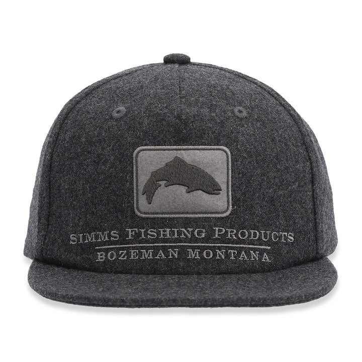 Simms Wool Trout Icon Cap Graphite