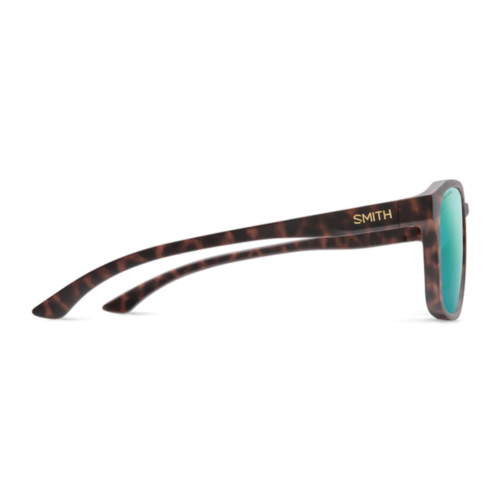 Smith Contour Sunglasses Matte Tortoise ChromaPop Polarized Opal Mirror