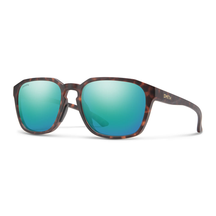 Smith Contour Sunglasses Matte Tortoise ChromaPop Polarized Opal Mirror