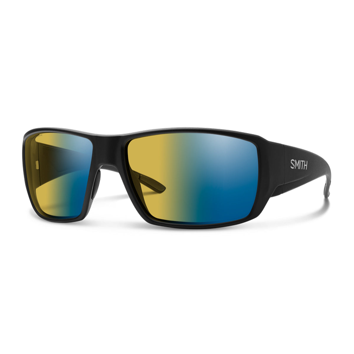 Smith Guide's Choice Sunglasses Matte Black ChromaPop Glass Polarchrom ...